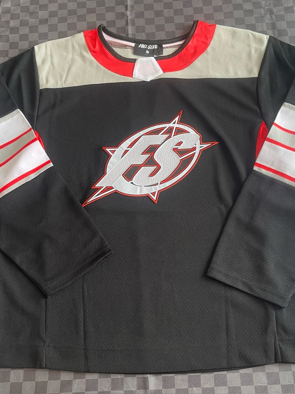 Full sand X Nelk boys hockey jersey